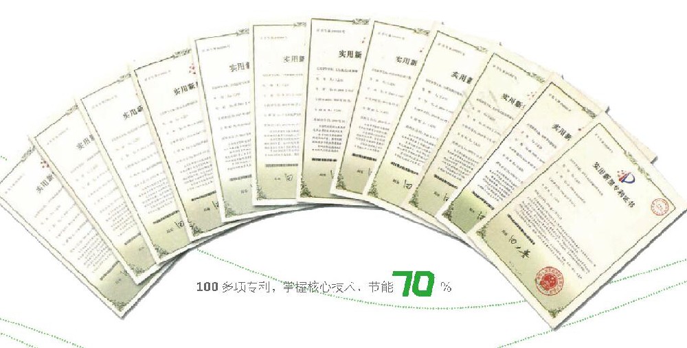 More than 100 patents